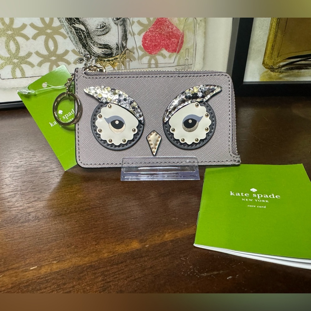 Kate Spade Owl Bundle 🦉 Backpack and Cardholder Wallet - Picture 11 of 13